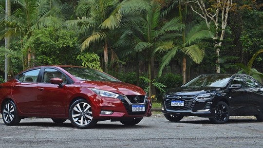 Comparativo: novo Nissan Versa e Chevrolet Onix Plus querem que você desista dos hatches e compre um sedã