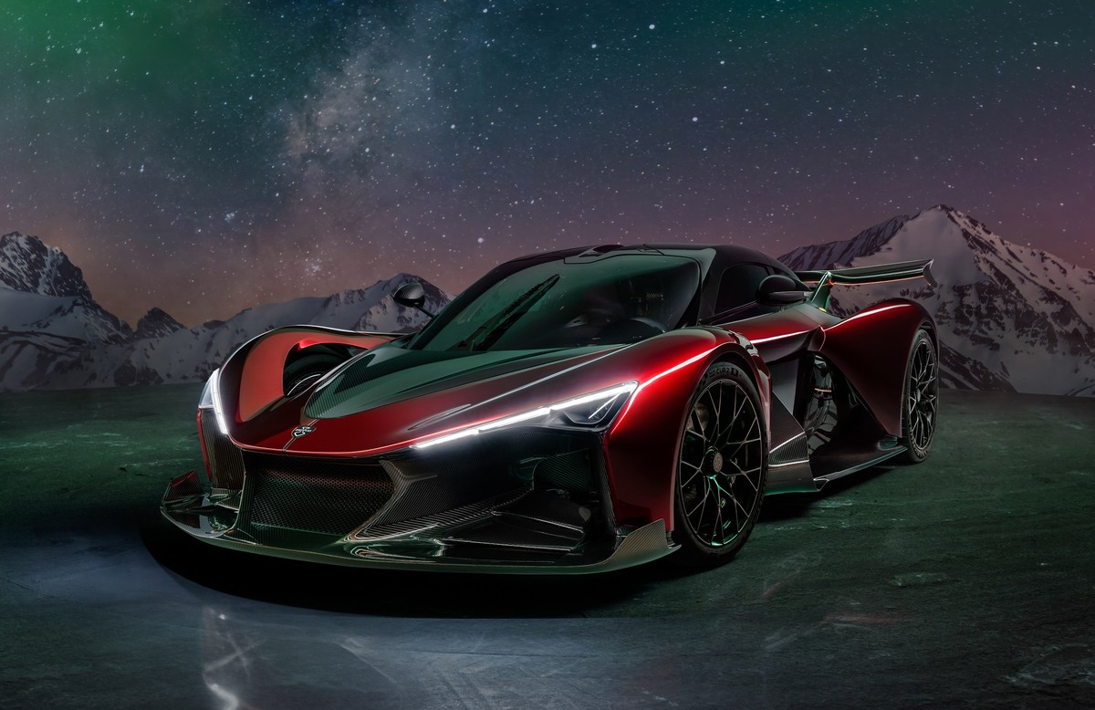 Hipercarro dinamarquês tem quatro motores, 1.850 cv e chega a 450 km/h