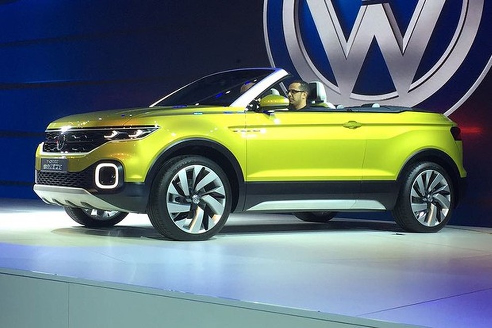 Volkswagen T-Cross Breeze no Salão do Automóvel 2016 (Foto: Auto News Brasil) — Foto: Auto Esporte