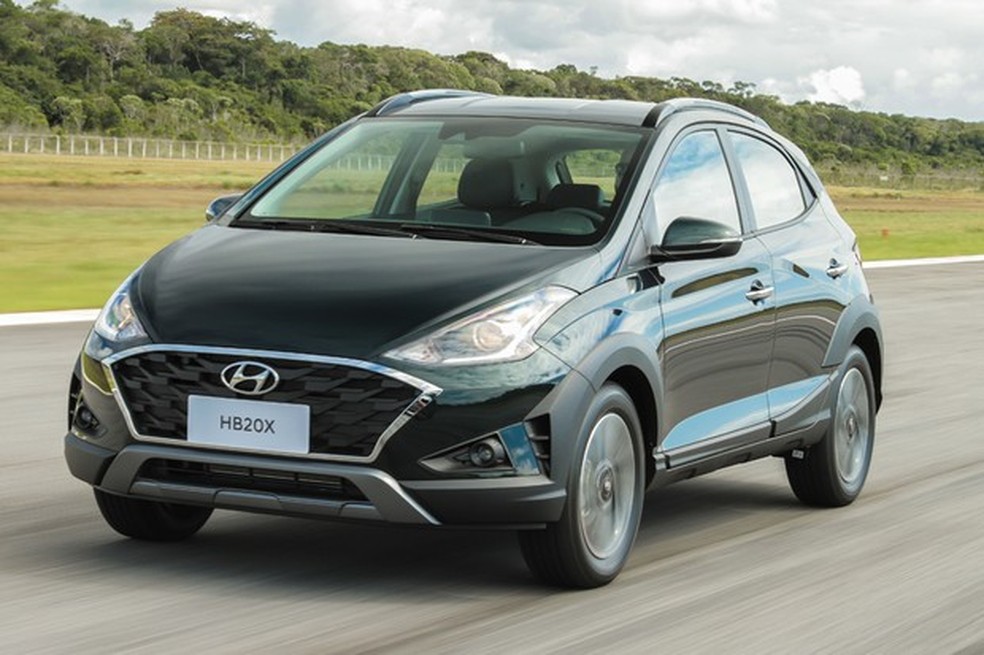 Home Hyundai HB20X é a versão mais aventureira do hatch (Foto: Divulgação) — Foto: Auto Esporte