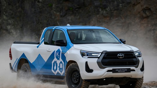 Toyota Hilux a hidrogênio estará nas Olimpíadas e antecipa futuro da picape