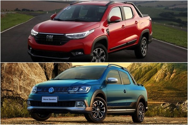 Fiat Strada Ranch x Volkswagen Saveiro Cross: duelo de picapinhas