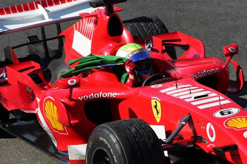 Felipe Massa no GP do Brasil de 2006 (Foto: Divulgação) — Foto: Auto Esporte