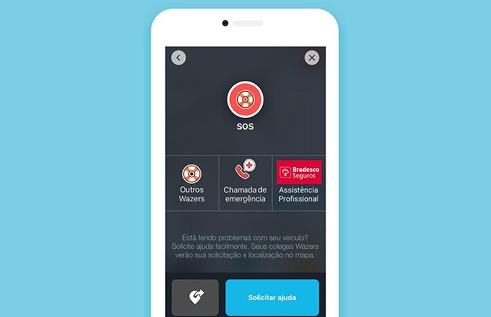 Waze agora permite chamar policiais, ambulância ou bombeiros no Brasil (Foto: Divulgação) — Foto: Auto Esporte