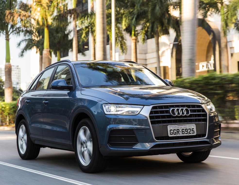 Audi Q3 já era fabricado no Brasil em 2017 — Foto: Divulgação