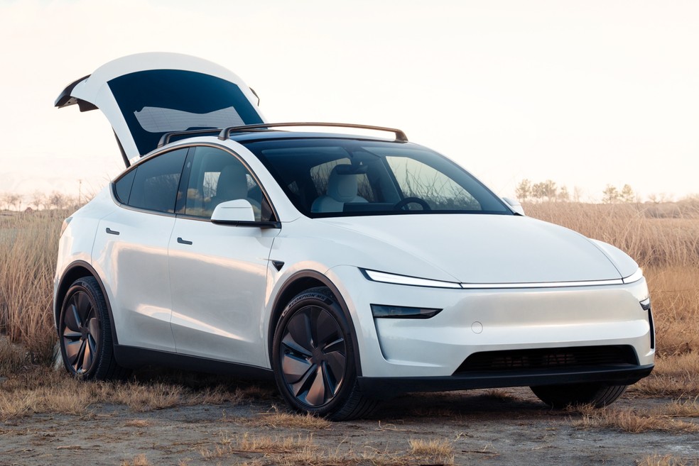 Tesla Model Y deve inspirar o design do novo SUV compacto — Foto: Divulgação