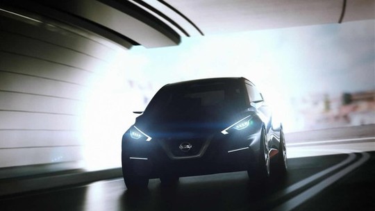 Nissan divulga teaser que antecipa  próxima geração do March