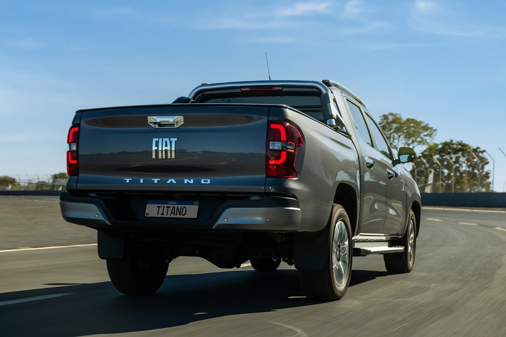Fiat Titano Ranch 2026 anda mais e bebe menos graças às mudanças feitas pela engenharia da Stellantis — Foto: Divulgação