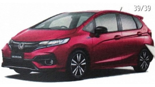 Honda Fit reestilizado para o Japão vaza antes do lançamento