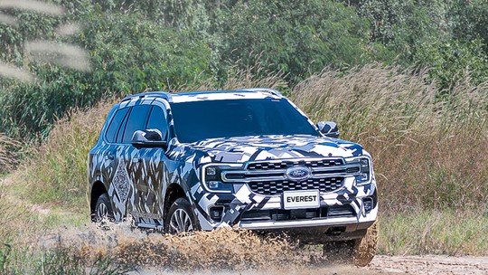 SUV da Ford Ranger aparece em versão final com camuflagem exclusiva