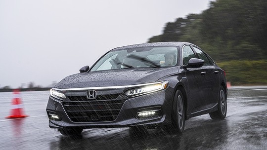 Novo Honda Accord híbrido promete fazer 25 km/l e não tem caixa de câmbio