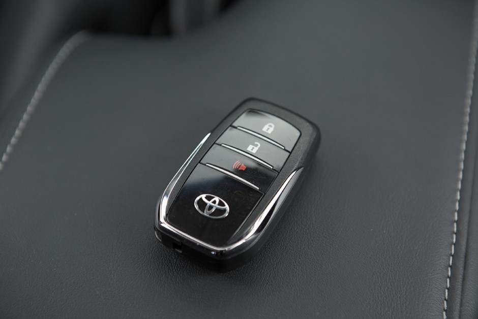 Chave da Toyota Hilux 2016