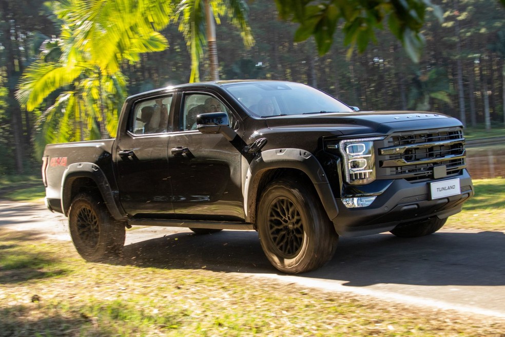 Foton Tunland foi lançada no Brasil na última semana — Foto: Divulgação