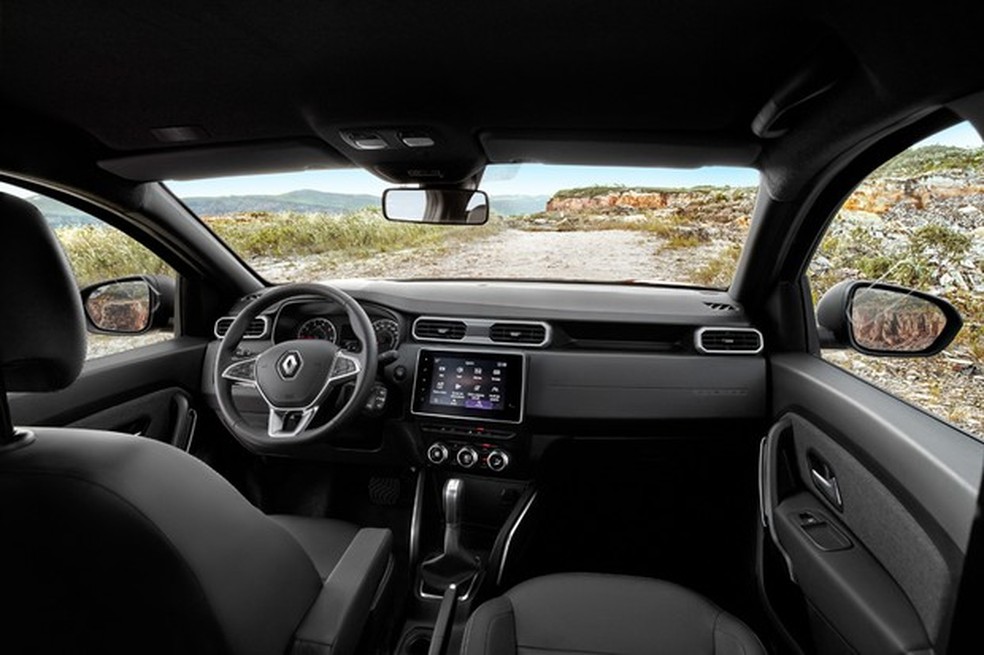 O interior é a parte que mais evoluiu do novo Renault Duster (Foto: Divulgação ) — Foto: Auto Esporte