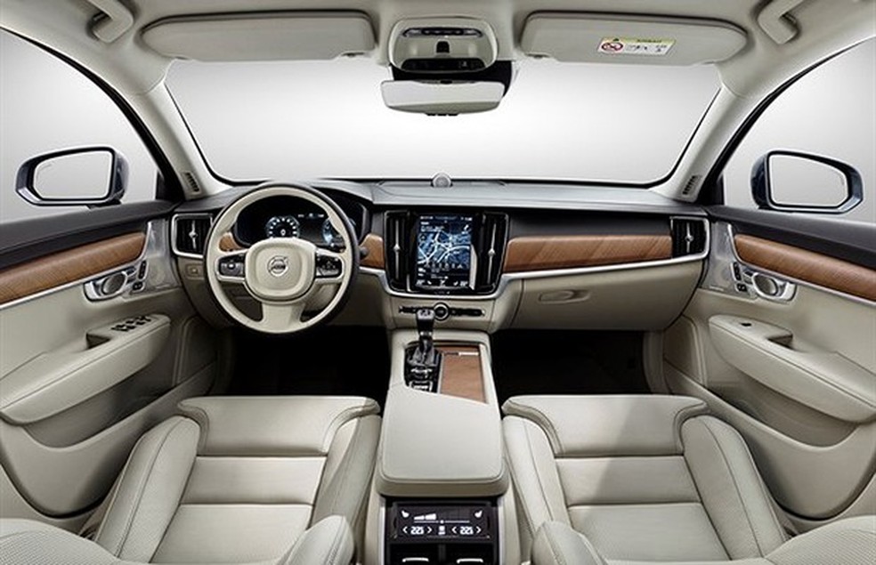 Novo Volvo S90 (Foto: Divulgação) — Foto: Auto Esporte