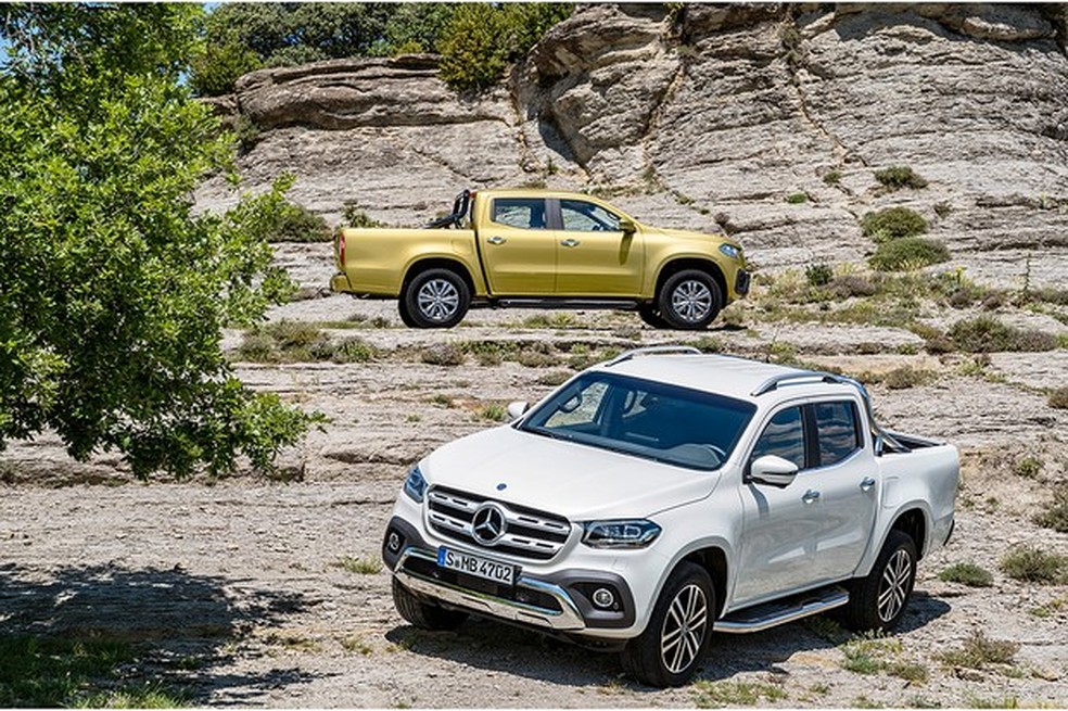 Mercedes Classe X (Foto: Divulgação) — Foto: Auto Esporte