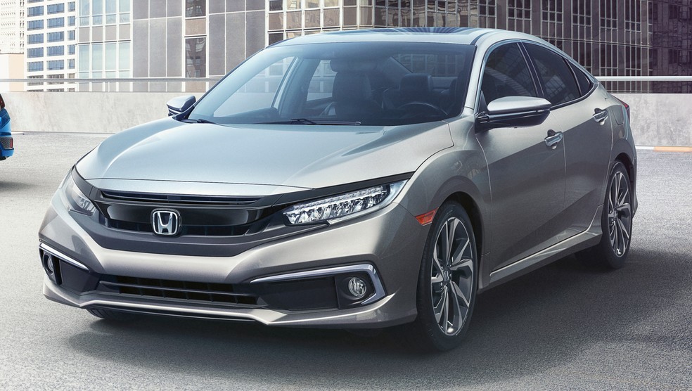 Honda Civic 2019 para o mercado norte-americano — Foto: Honda/Divulgação