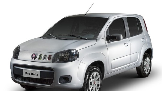 Fiat Uno ganha Série Especial Itália 
por R$ 34.430 