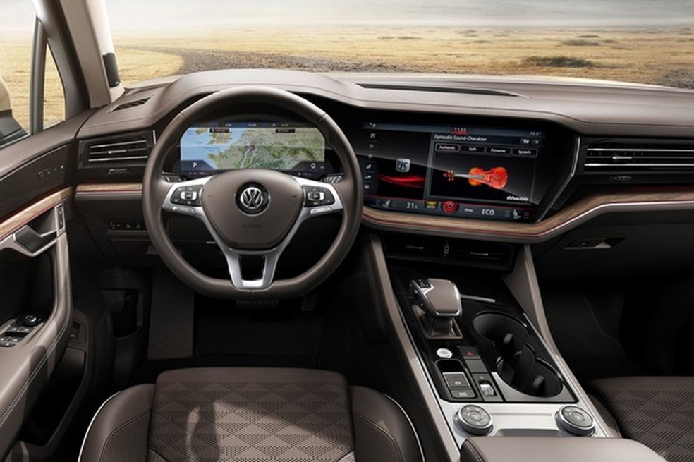 Novo Volkswagen Touareg (Foto: Divulgação) — Foto: Auto Esporte