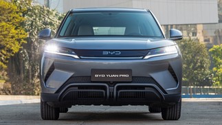 BYD Yuan Pro 2025 dianteira est&aacute;tica &mdash; Foto: Divulga&ccedil;&atilde;o