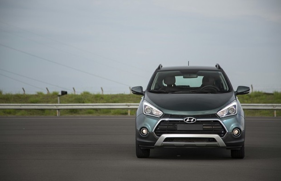 Dianteira do Hyundai HB20X 2016 (Foto: Fabio Aro / Auto News Brasil) — Foto: Auto Esporte