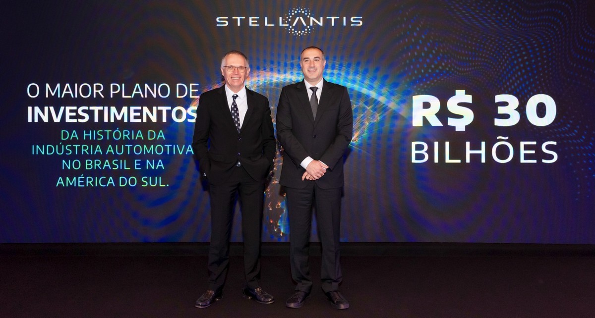 Stellantis investirá R$ 30 bilhões em 40 novos carros no Brasil até 2030