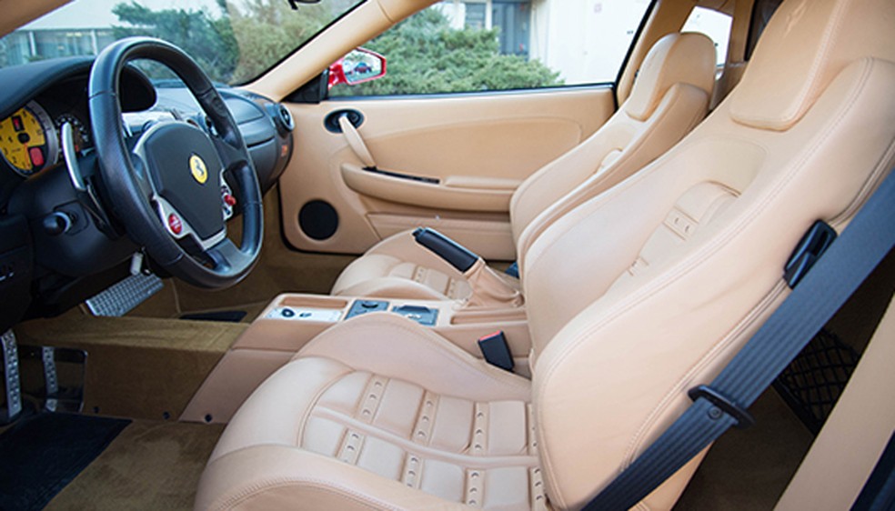 Ferrari que pertenceu a Donald Trump — Foto: Divulgação