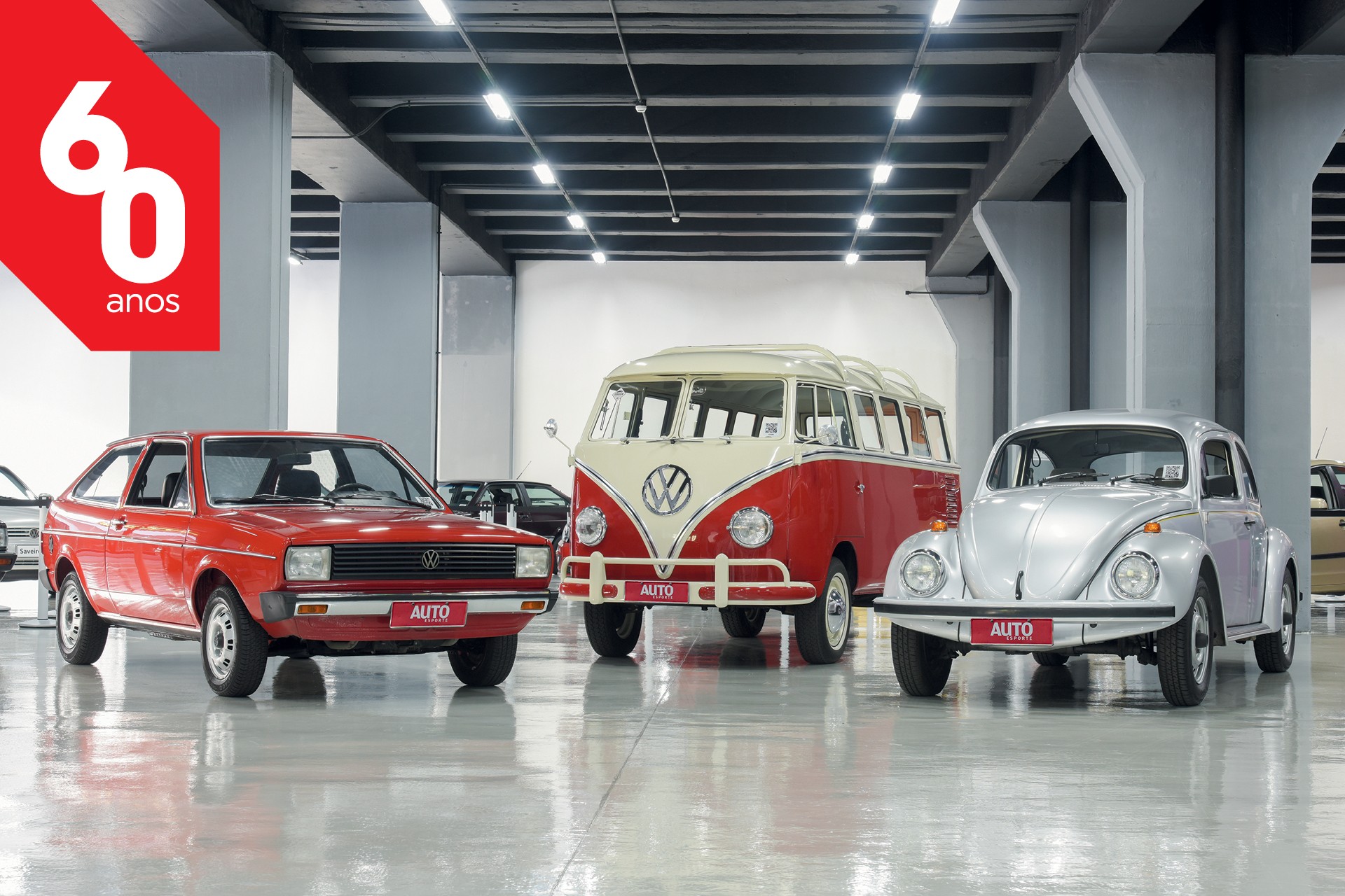 Gol, Fusca e Kombi provam que Volkswagen é fábrica de campeões