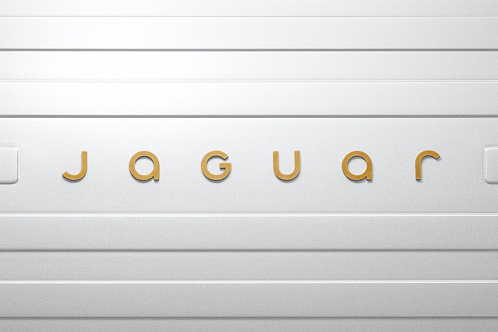 Logomarca minimalista e polêmica indica a direção que a marca vai tomar — Foto: Divulgação/Jaguar