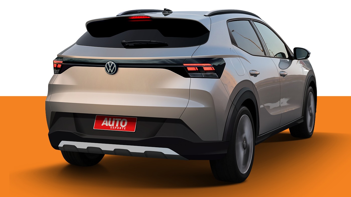 Projeção: Volkswagen A0 SUV vai estrear nova identidade visual da marca