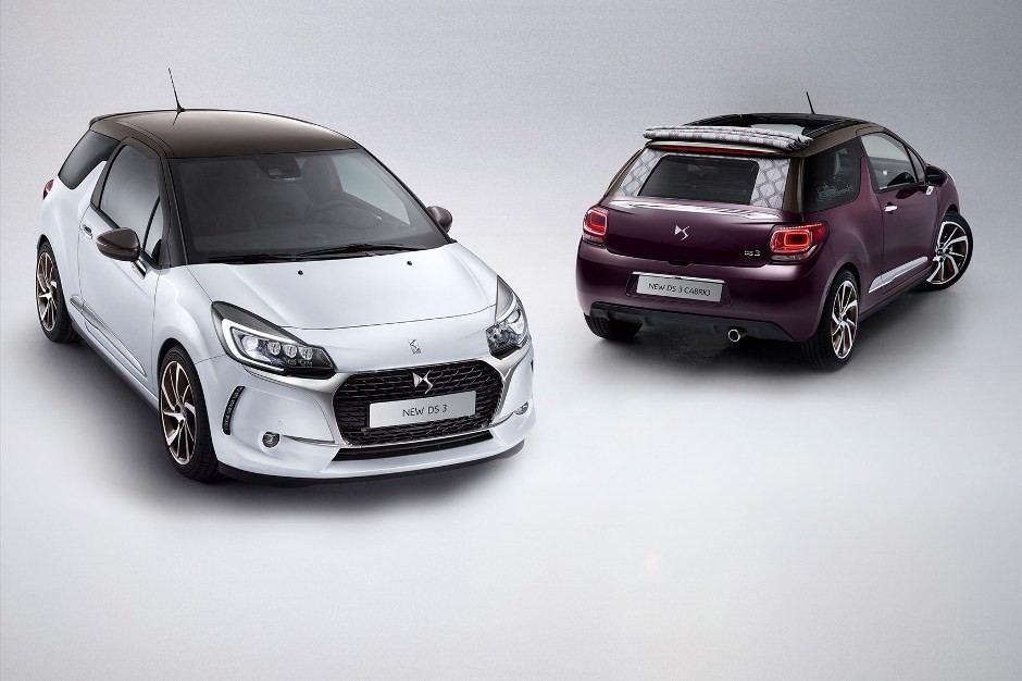 DS3 e DS3 Cabrio após o facelift