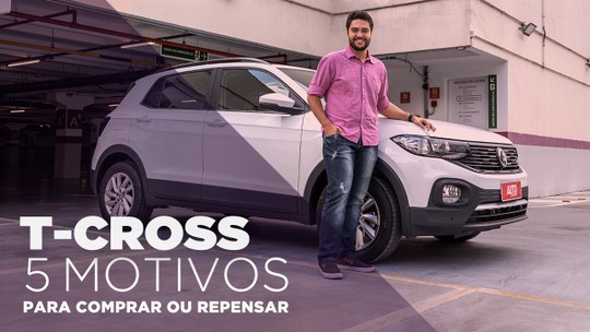 Vídeo: 5 motivos para comprar (ou não) o Volkswagen T-Cross; veja o SUV mais barato da linha