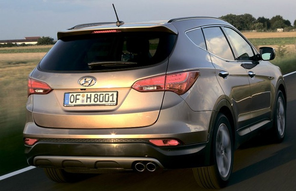 Hyundai Santa Fe (Foto: Divulgação) — Foto: Auto Esporte