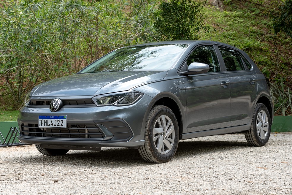 Novo Volkswagen Polo é equipado com câmbio manual — Foto: Divulgação 