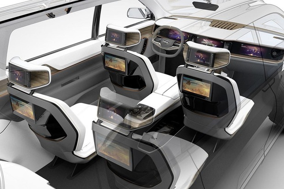 Conceito Jeep Yuntu Híbrido Plug-in (Foto: Divulgação) — Foto: Auto Esporte