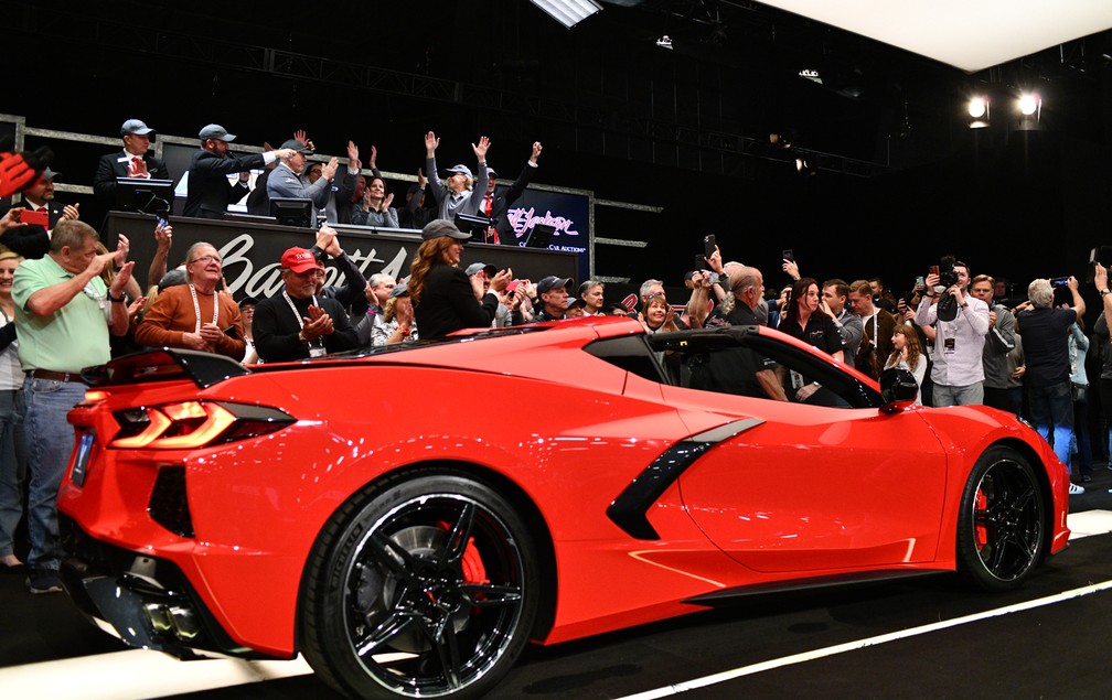 Chevrolet Corvette Stingray 2020 — Foto: Divulgação