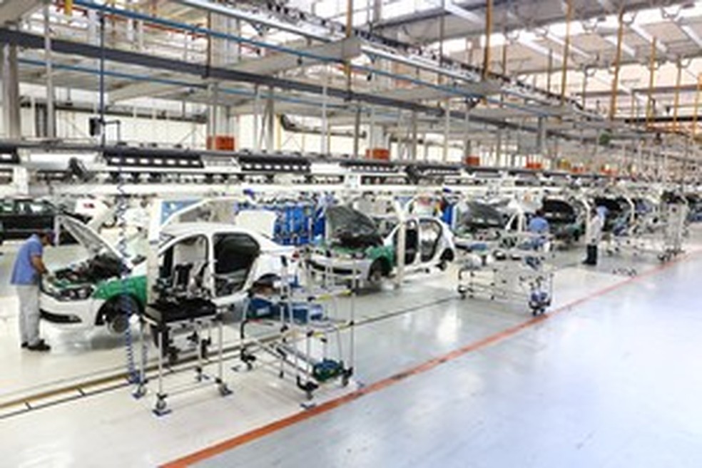 fábrica da VW (Foto: Divulgação) — Foto: Auto Esporte