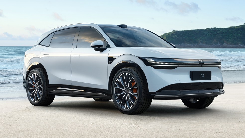 Zeekr 7X será o novo SUV elétrico chinês do Brasil — Foto: Divulgação
