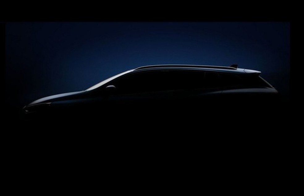Teaser do Renault Megane Sport Tourer (Foto: Divulgação) — Foto: Auto Esporte