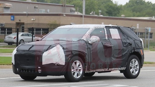 Flagra: Chevrolet Blazer renascerá como crossover grande