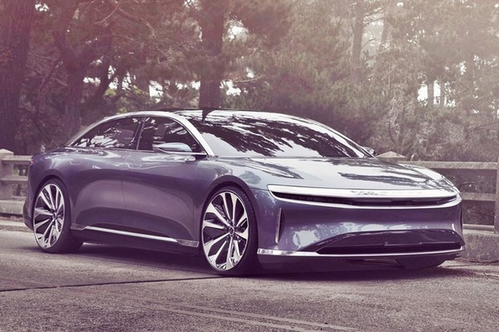 Lucid Air tem visual bem futurista (Foto: Divulgação) — Foto: Auto Esporte