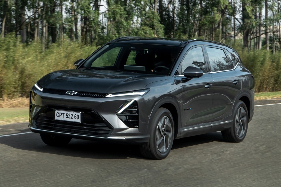Chevrolet Captiva EV enfrentará concorrência de conterrâneos chineses no Brasil — Foto: Divulgação