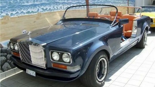 Rolls-Royce bizarro que pertenceu a ex-rei do Marrocos está à venda por R$ 1,33 milhão