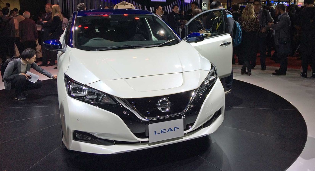 Nissan venderá carro elétrico Leaf no Brasil — Foto: Luciana de Oliveira / G1