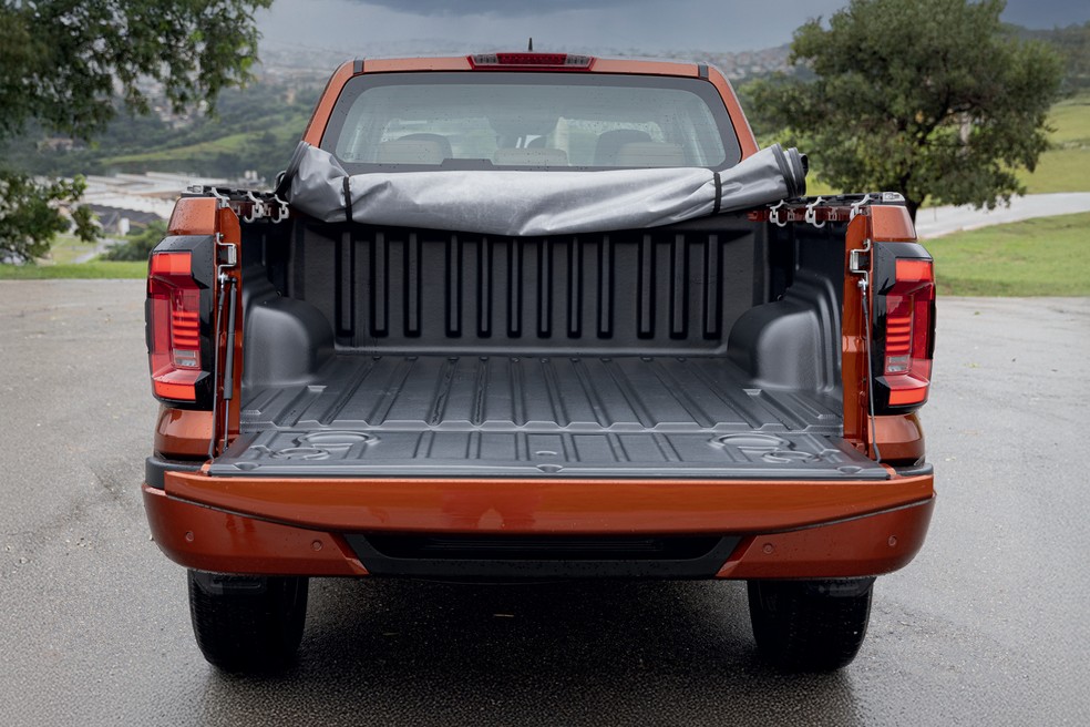RAM Dakota Laramie 2026 — Foto: Emerson de Oliveira Souza/Auto News Brasil
