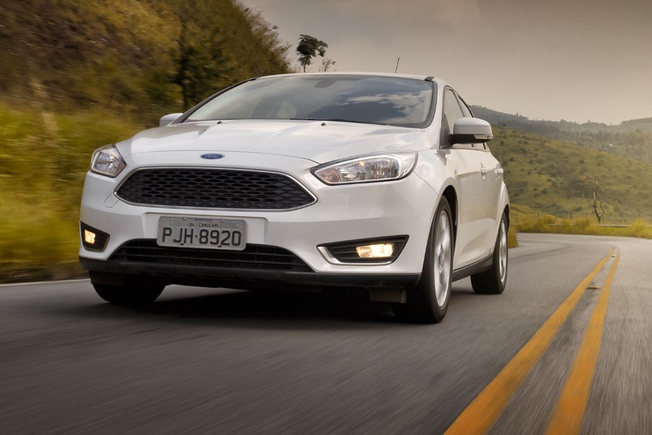 Dianteira do Ford Focus 1.6 SE Plus
