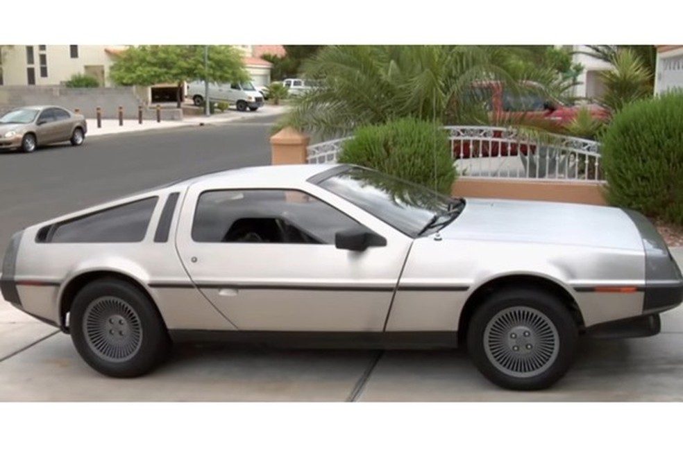 DeLorean é raro e ficou famoso por conta dos filmes da série De Volta para o Futuro (foto: reprodução) — Foto: Auto Esporte
