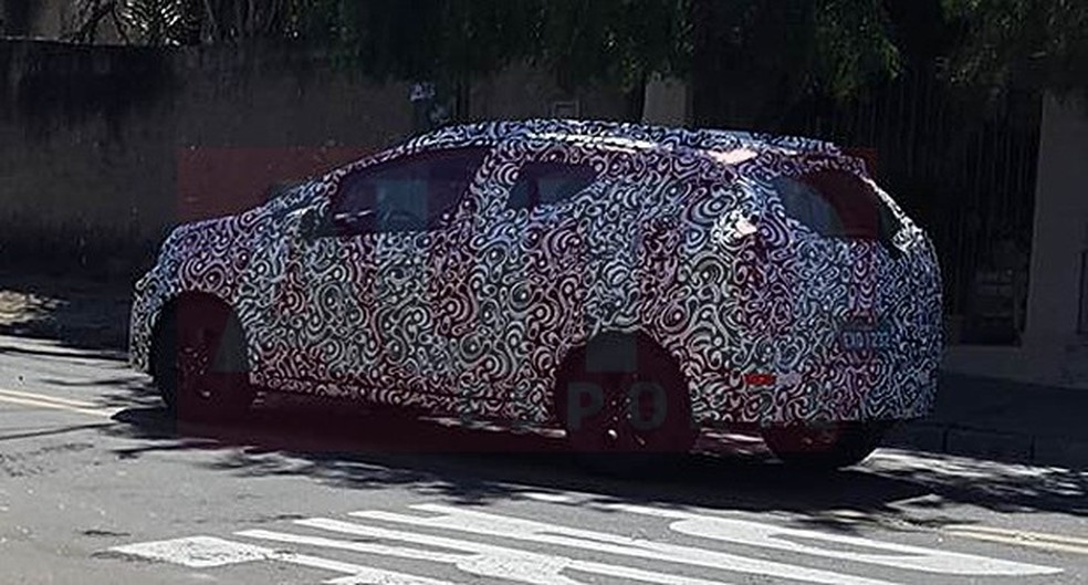 Flagra do novo Honda WR-V (Foto: Auto News Brasil) — Foto: Auto Esporte