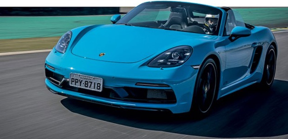 Porsche 718 Boxster GTS (Foto: Julio Ogata / Divulgação) — Foto: Auto News Brasil