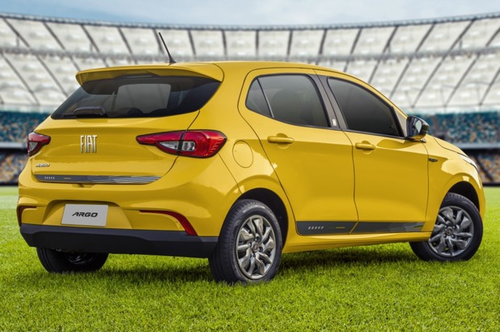 Argo seleção pode ser adquirido na cor Amarelo Indianápolis (Foto: Divulgação) — Foto: Auto Esporte
